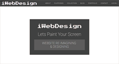 Desktop Screenshot of iwebdesign.biz